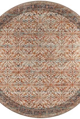 Dalyn Rugs Jericho JC10 Linen 10'0" x 10'0" Round