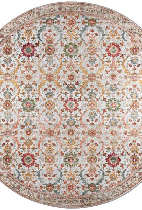 Dalyn Rugs Jericho JC1 Ivory 10'0" x 10'0" Round