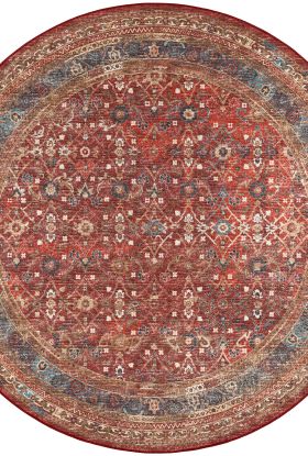 Dalyn Rugs Jericho JC7 Scarlett 10'0" x 10'0" Round