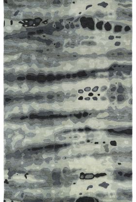 Kaleen Brushstrokes Collection Grey