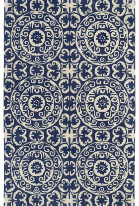 Kaleen Tara Rounds Collection Navy