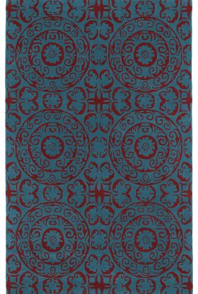 Kaleen Tara Rounds Collection Peacock