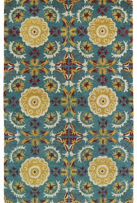 Kaleen Global Inspiration Collection Turquoise