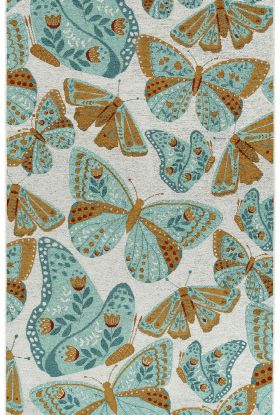 Kaleen Critter Comforts Collection Lt. Blue