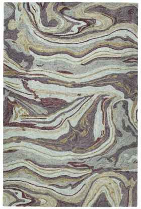 Kaleen Marble Collection Aubergine