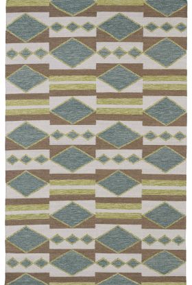 Kaleen Nomad Collection Turquoise