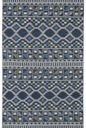 Kaleen Nomad Collection Blue