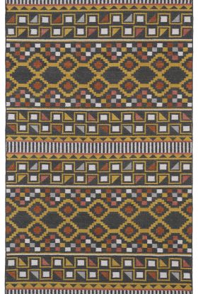 Kaleen Nomad Collection Charcoal