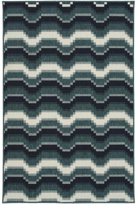 Kaleen Pianta Collection Teal