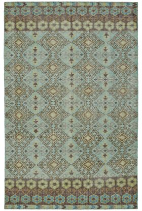 Kaleen Relic Collection Turquoise