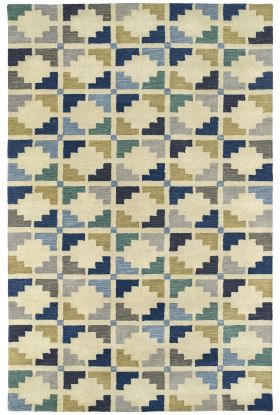 Kaleen Rosaic Collection Blue