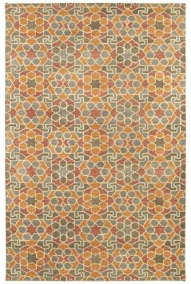 Kaleen Rosaic Collection Orange