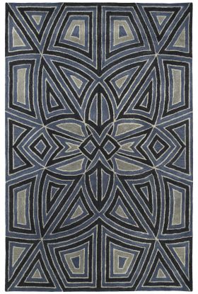 Kaleen Rosaic Collection Periwinkle