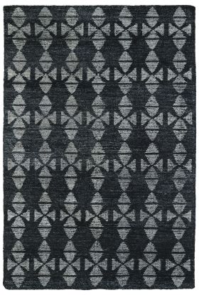 Kaleen Solitaire Collection Charcoal