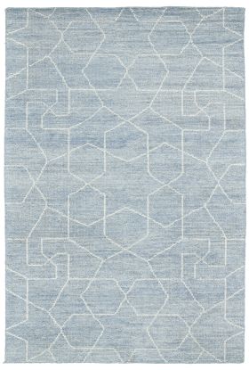 Kaleen Solitaire Collection Lt. Blue