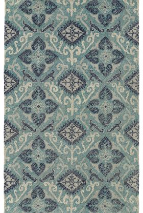 Kaleen Weathered Collection Teal