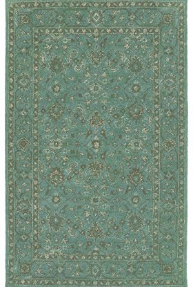 Kaleen Weathered Collection Turquoise