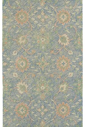 Kaleen Weathered Collection Blue