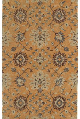 Kaleen Weathered Collection Orange