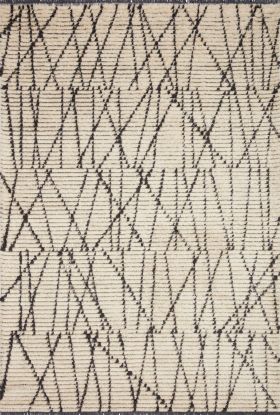 Chris Loves Julia X Loloi Alice ALI-01 Cream / Charcoal