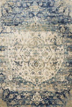 Loloi Anastasia AF-06 BLUE / IVORY