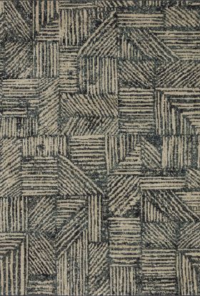 Loloi Bowery BOW-01 Midnight / Taupe