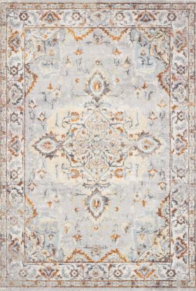 Loloi Clara CLA-03 Grey / Ivory 2'-5" x 7'-7"