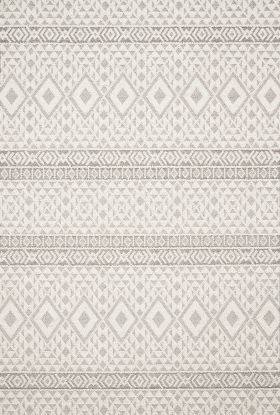 Loloi Cole COL-04 Silver / Ivory 2'-1" x 3'-4"