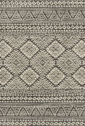 Loloi Emory EB-08 GRAPHITE / IVORY