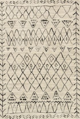 Loloi Emory EB-09 HEATHER GRAY / BLACK