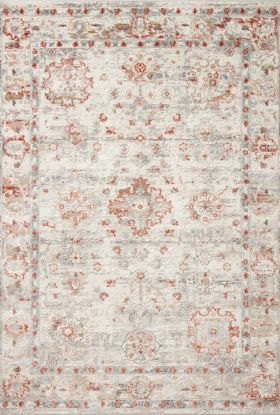 Loloi Estelle EST-01 Ivory / Rust