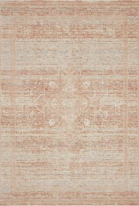 Loloi Faye FAY-08 Terracotta / Sky 7'-10" x 10'