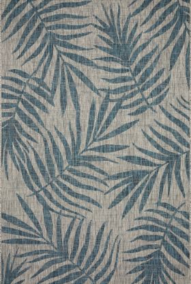 Loloi Isle IE-10 GREY / AQUA