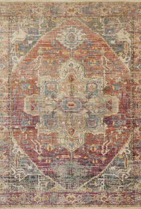 Loloi Javari JV-08 BERRY / SUNRISE