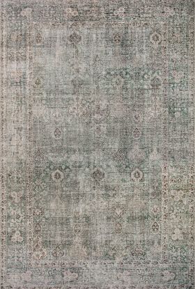 Chris Loves Julia X Loloi Jules JUL-08 Emerald / Antique Ivory