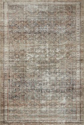 Chris Loves Julia X Loloi Jules JUL-09 Ink / Terracotta