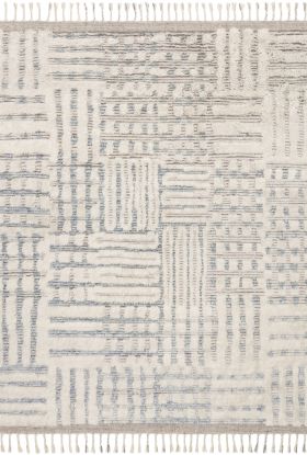 Loloi Khalid KF-01 Ivory / Sky