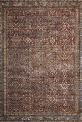 Loloi Layla LAY-01 BRICK / BLUE