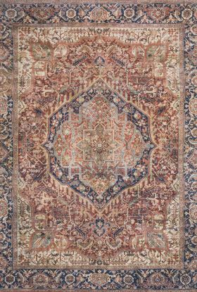 Loloi Layla LAY-08 RED / NAVY