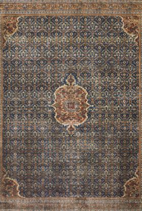 Loloi Layla LAY-09 COBALT BLUE / SPICE