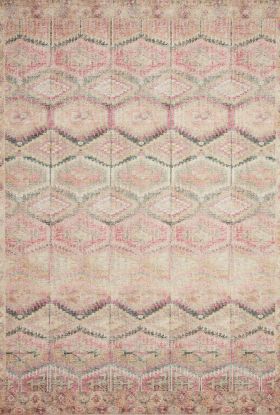 Loloi Layla LAY-17 Pink / Lagoon