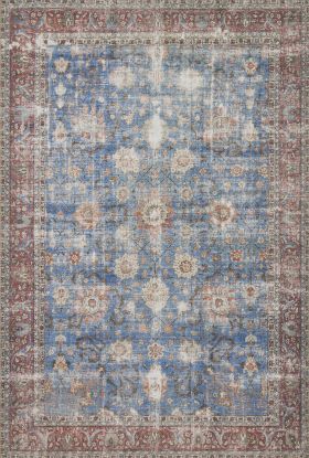 Loloi Loren LQ-01 BLUE / BRICK