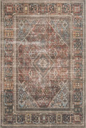 Loloi Loren LQ-13 BRICK / MIDNIGHT