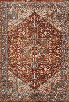 Loloi Lourdes LOU-02 Rust / Multi