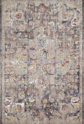 Loloi Medusa MED-06 CHARCOAL / FIESTA