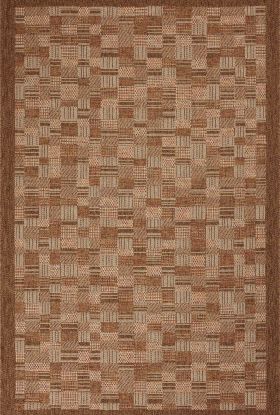 Loloi Merrick MER-04 Chestnut / Fiesta