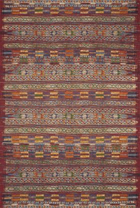 Loloi Mika MIK-09 RED / MULTI