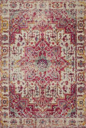 Loloi Nadia NN-02 Ivory / Pink