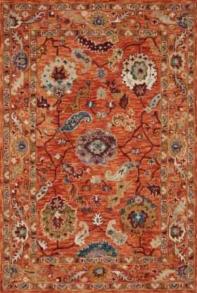 Loloi Padma PMA-01 Orange / Multi