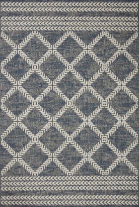 Loloi Rainier RAI-05 Denim / Ivory